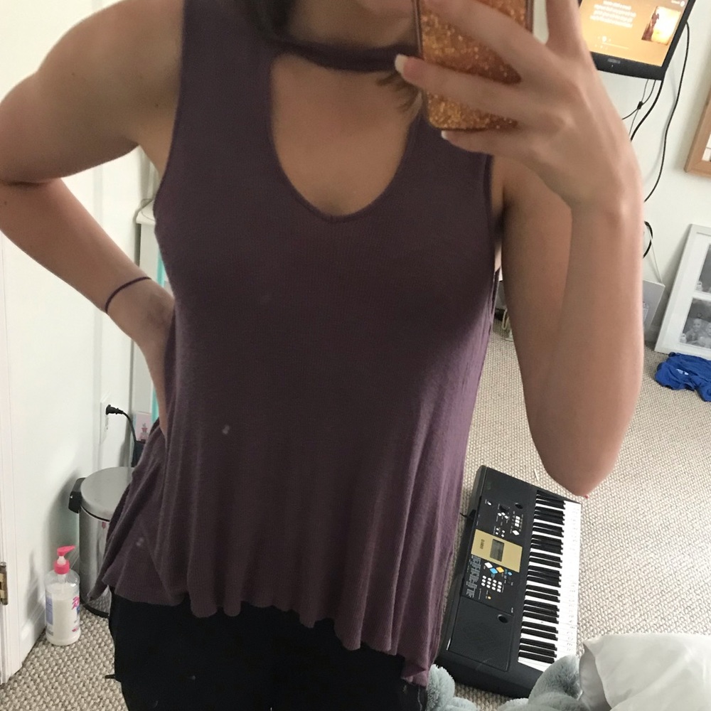 Keyhole blouse
